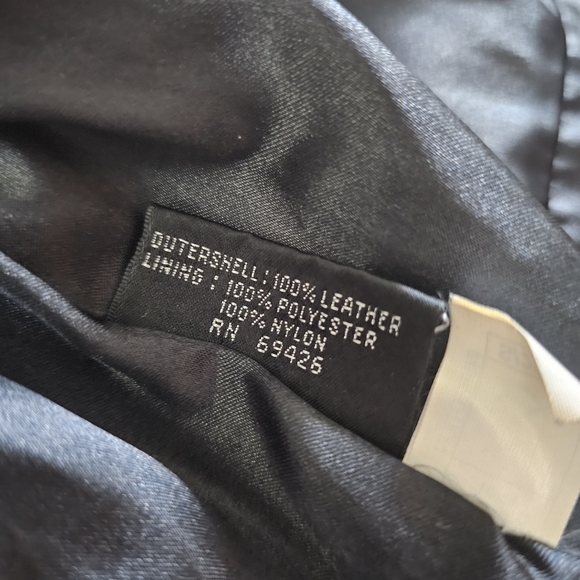 Wilsons Maxima Black Leather Jacket - Picture 9 of 11